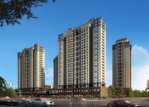 郑东商业中心实景图